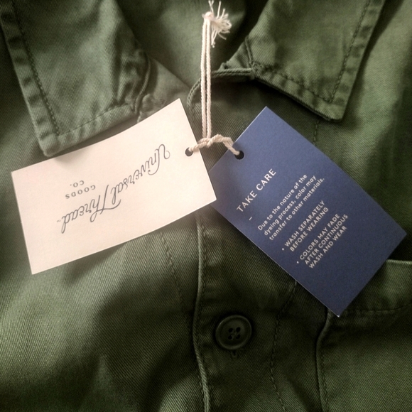 Universal Thread Broiler Jumpsuit NWT Size: 6 Dark Sage Green Women's Chest 40" - Picture 11 of 13